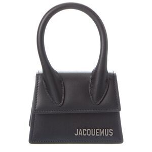 Jacquemus Le Chiquito Mini Leather Clutch, Black